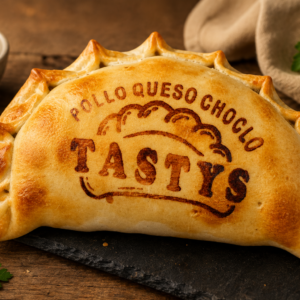 Empanada pollo queso choclo