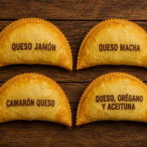 Empanadas fritas gourmet